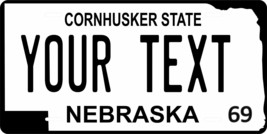 Nebraska 1969-71 Personalized Tag Vehicle Car Auto License Plate - £13.13 GBP