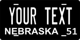 Nebraska 1951 Personalized Tag Vehicle Car Auto License Plate - $16.75