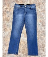 Angels 360 Sculpt Mini Bootcut Jeans Dark Blue Plus Size 16W Stretch - $19.39