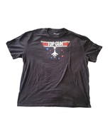 Top Gun 3xl 54/56 black short sleeve graphic t-shirt - £8.76 GBP