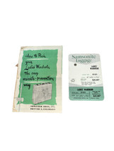 Shwayder Bros. “How To Pack Ladies Luggage” &amp; Samsonite Tag Vintage - $58.73