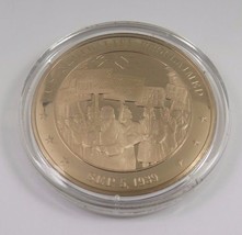 Sep. 5, 1939 U.S. Neutrality Proclaimed Franklin Mint Solid Bronze Coin ... - $231.49 MXN