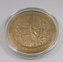 November 7, 1811 Battle Of Tippecanoe Against Indians Franklin Mint Bronze Coin - £9.72 GBP