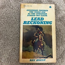 Lead Reckoning by Ray Hogan Pulp Action Western Avon Books Paperback 1965 - £9.10 GBP