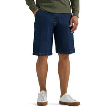 Wrangler Men&#39;s Relaxed Fit Carpenter Denim Short, Blue Size 44 - £20.51 GBP