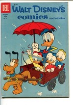 Walt Disney&#39;s Comics And Stories #182-1955-DELL-CARL Barks ART-vf - £76.12 GBP