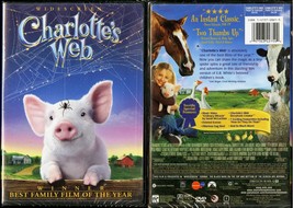 Charlottes Web Ws Dvd Julia Roberts Dakota Fanning Paramount Video New Sealed - £6.22 GBP