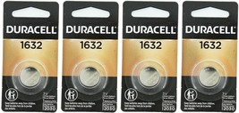 DURACELL 1632 Lithium Coin Battery Pack of 4 - £15.97 GBP