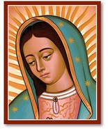 Orthodox icon of Virgin Mary of Guadalupe - £199.62 GBP+