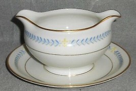 Meito Arcadia Pattern Gravy Boat w/Underplate Made In Occupied Japan - £12.63 GBP