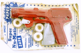 Langsom Super Nu-Matic Paper Buster die cast toy cap pistol - $36.00