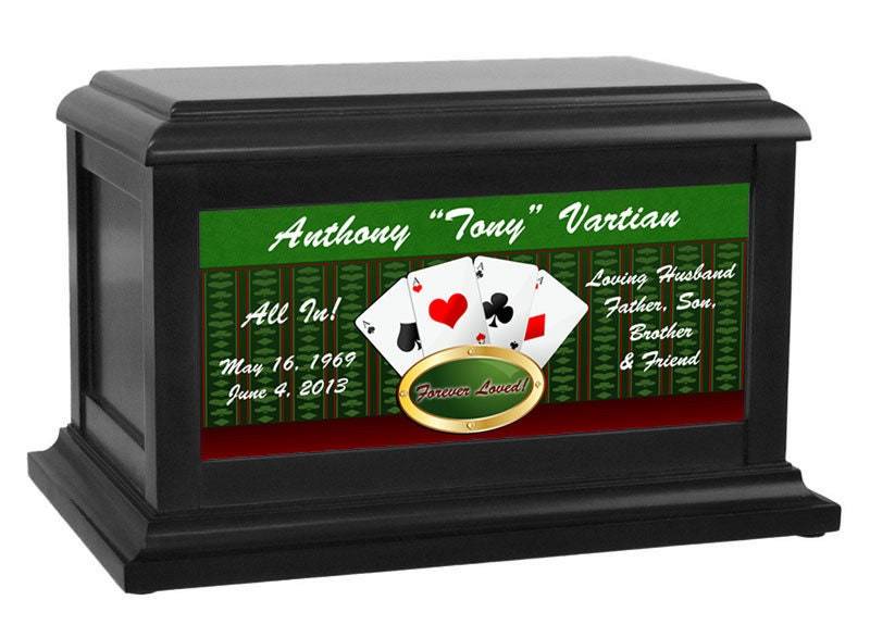 Primary image for Poker Player Cremation Urn
