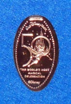 BRAND NEW 50TH ANNIVERSARY WALT DISNEY WORLD TINKERBELL PENNY COLLECTOR&#39;... - £8.61 GBP