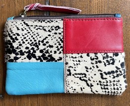 Leather &amp; Hide Coin Purse Wallet by Sokura Barcelona - $215.01 MXN
