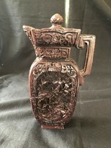 antique chinese tea pot  carved material . Comes from a herritage - £78.34 GBP