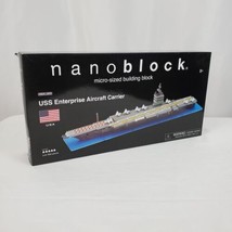 Nanoblock USS Enterprise Aircraft Carrier NBA_005 Kawada Building Block System - $53.99