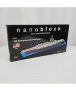 Nanoblock USS Enterprise Aircraft Carrier NBA_005 Kawada Building Block ... - £42.21 GBP