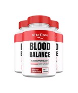 3-Pack VitaFlow Blood Balance Capsules, Vita Flow Glycogen Support -180 ... - $48.32 CAD