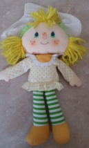 Vintage Lemon Meringue Rag Doll 1980&#39;s Strawberry Shortcake Rag Doll  - £44.83 GBP