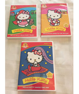 Hello Kitty 3 DVD Lot: Goes to the Movies, Tells Fairy Tales &amp; Saves the... - £15.16 GBP