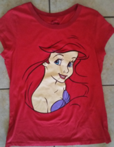 Little Mermaid Red T Shirt Top Juniors Sz XXL (19) 100 % Cotton - $14.99