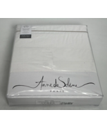 NEW Anne de Solene Paresse Percale 100% Cotton King Duvet Cover White 10... - €58,80 EUR