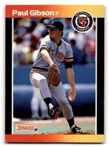 1989 Donruss #445 Paul Gibson    Detroit Tigers Baseball Cards EX/NM ID:58487 - $1.67