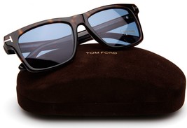 New TOM FORD Buckley-02 TF 906 52V Havana Sunglasses 56-17-145mm Italy - $200.89