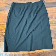 Calvin Klein Women's Black Pencil Skirt Size 10 Knee Length Business - $12.67