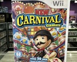New Carnival Games (Nintendo Wii) CIB Complete Tested! - $10.35