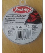 Berkley Steelon Nylon Coated Wire 30lb 30 Ft. Fishing Line-BRAND NEW-SHI... - £31.46 GBP