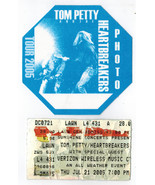 Tom Petty &amp; The Heartbreakers 2005 Tour Photo Pass Vintage Otto + Ticket... - $29.50