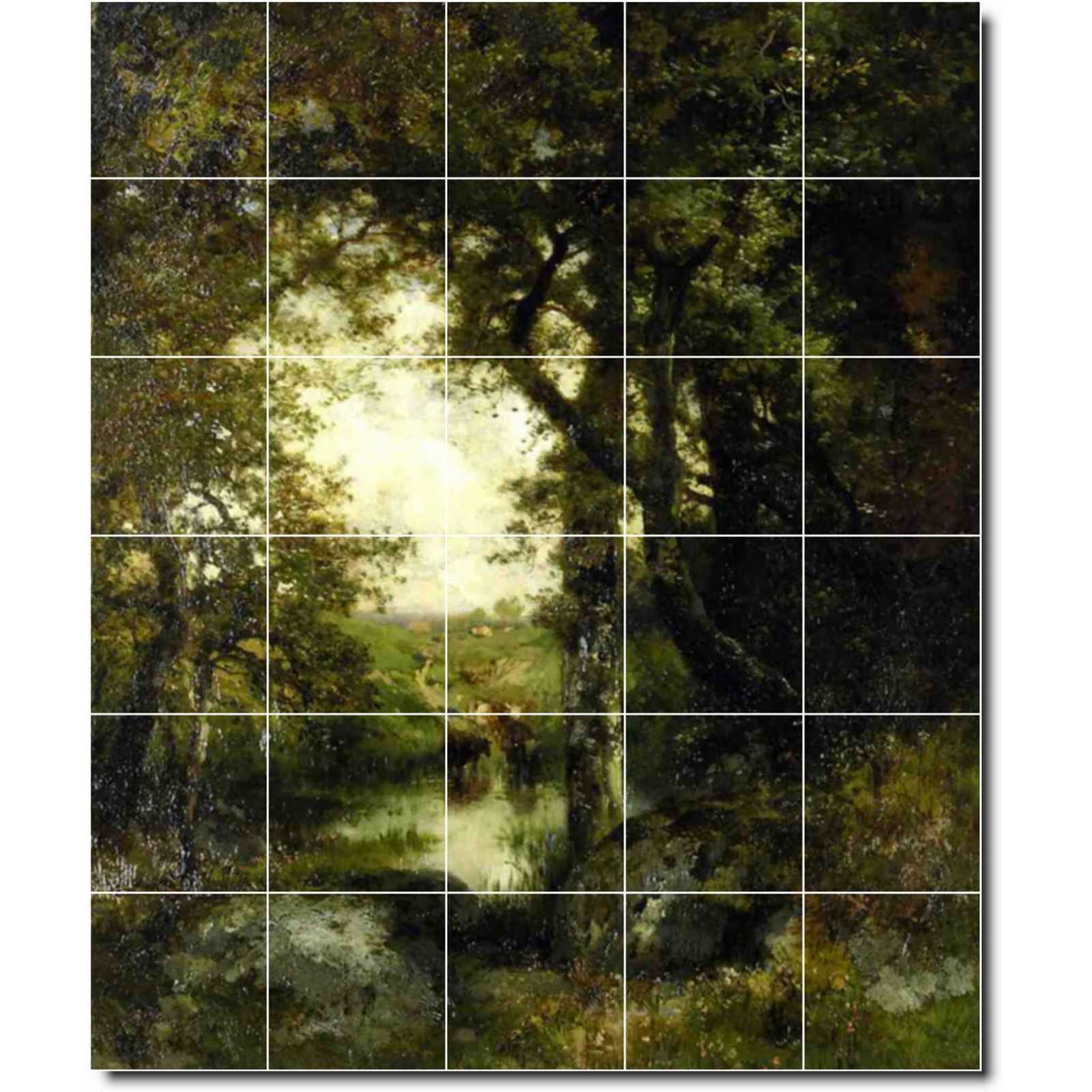 Moran thomas pool in the forest long island