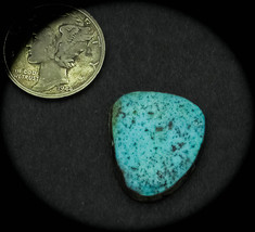 9.0 cwt. Vintage Morenci Turquoise Cabochon - £38.36 GBP