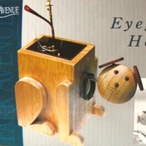 Bobble Head Wooden Dog Eyeglass / Remote Control Holder - $9.99