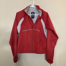 Nike ACG Windbreaker Red Jacket Clima Fit Rain Lightweight Detachable Hood - £38.93 GBP