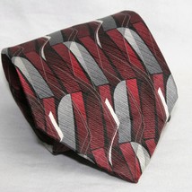Essante Designer Neck Tie 100% Silk Geometric Design Mens - $6.66
