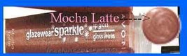 Make Up Lip GLAZEWEAR Liquid Lip Color Mocha Latte SPARKLE - £5.42 GBP