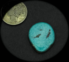 10.5 cwt. Vintage Morenci Turquoise Cabochon - £43.16 GBP