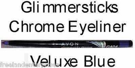 Make Up Glimmersticks Eye Liner Retractable CHROMES ~Color Veluxe Blue~ NEW - £5.46 GBP