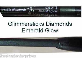 Make Up Glimmersticks Eye Liner Retractable Diamonds ~Color Emerald Glow ~NEW~ - £5.49 GBP