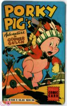 Phonecard Collector Porky Pig Looney Tunes Cartoons Telefonkarte - £4.77 GBP