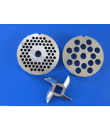 COMBO KIT #12 (2 3/4&quot;)  Meat Grinder plates discs &amp; KNIFE blade for Hoba... - $40.92