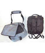 Backpack Messenger Bag ~ Black or Grey ~ Vertical 4-Way Carrying System ... - $20.48 CAD