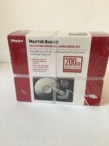 Maxtor basics sata II/300 internal hard drive kit 200gb 7200rpm - $45.53