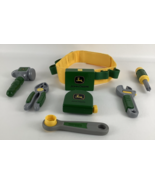John Deere Talking Tool Belt Adjustable Pliers Wrench Tools 6pc Lot TOMY... - $54.09 CAD