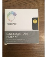 Pro Optic prooptic 77mm lens essentials filter kit UV, CP and ND filters... - $13.69 CAD