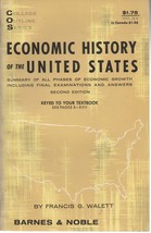 Economic History of the United States (paperback) Francis G. Walett - £4.70 GBP