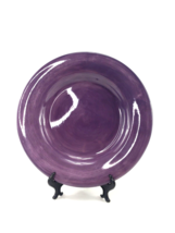 España Tabletops Unlimited Hand Painted Collection Dinner Plate Purple Heavy - £11.60 GBP