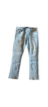 Steves Jeans Mens Classic Straight Blue Stretch Light Wash Denim 36x32 - $14.46